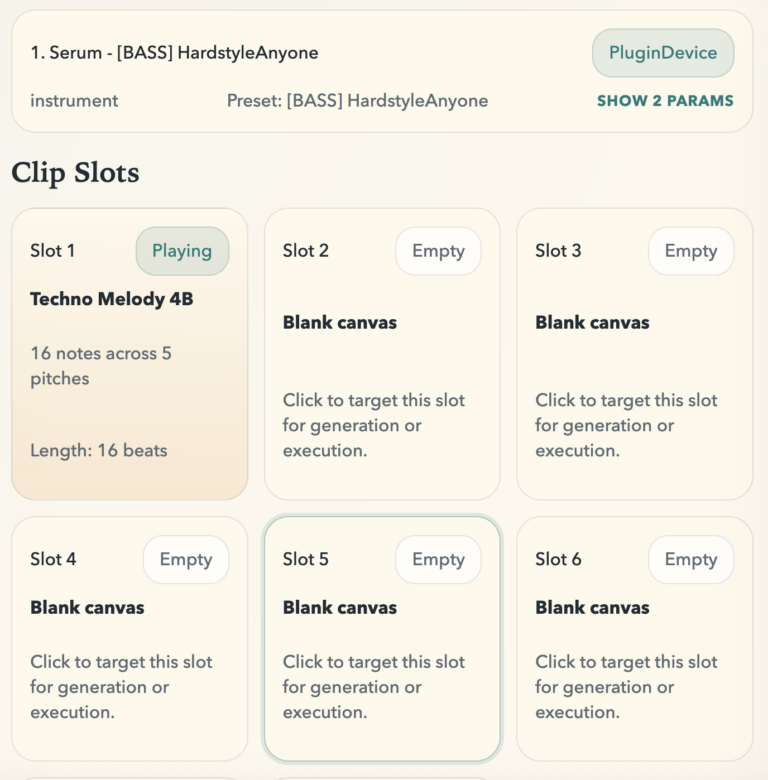 AI Ableton Track Automation